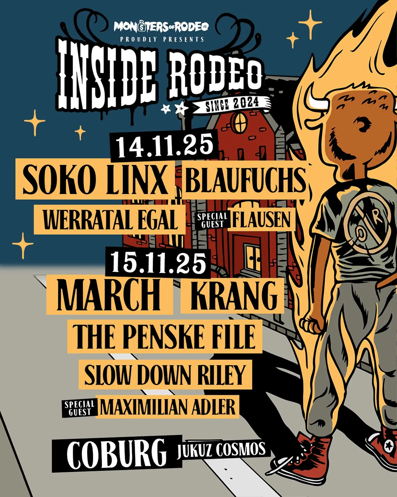 Inside Rodeo 2025 Flyer