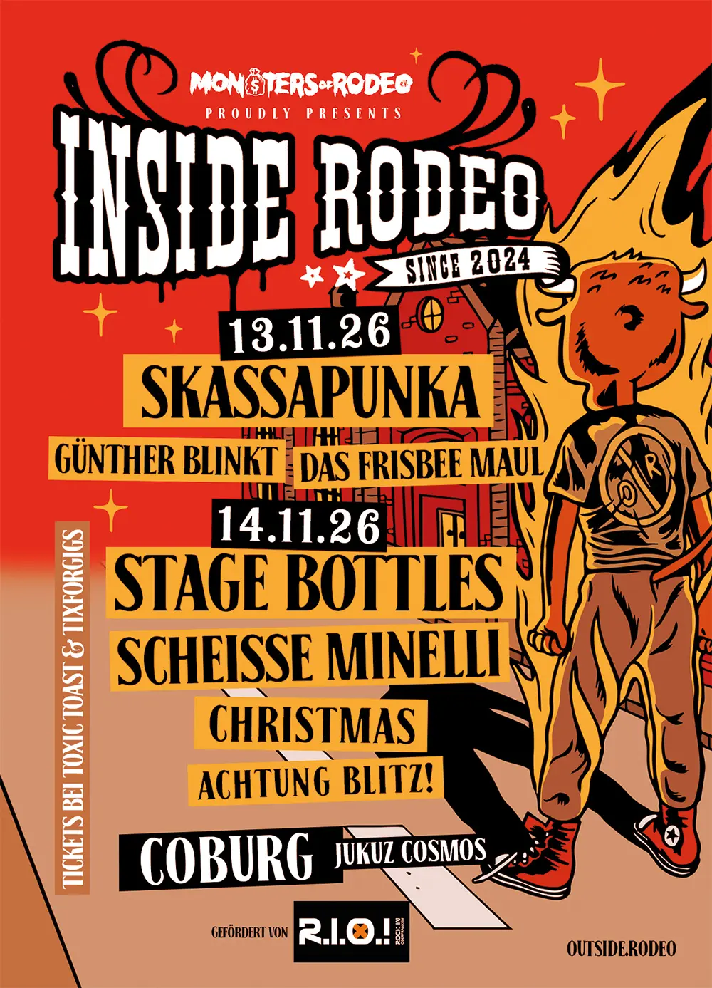 Inside Rodeo 2026 Flyer