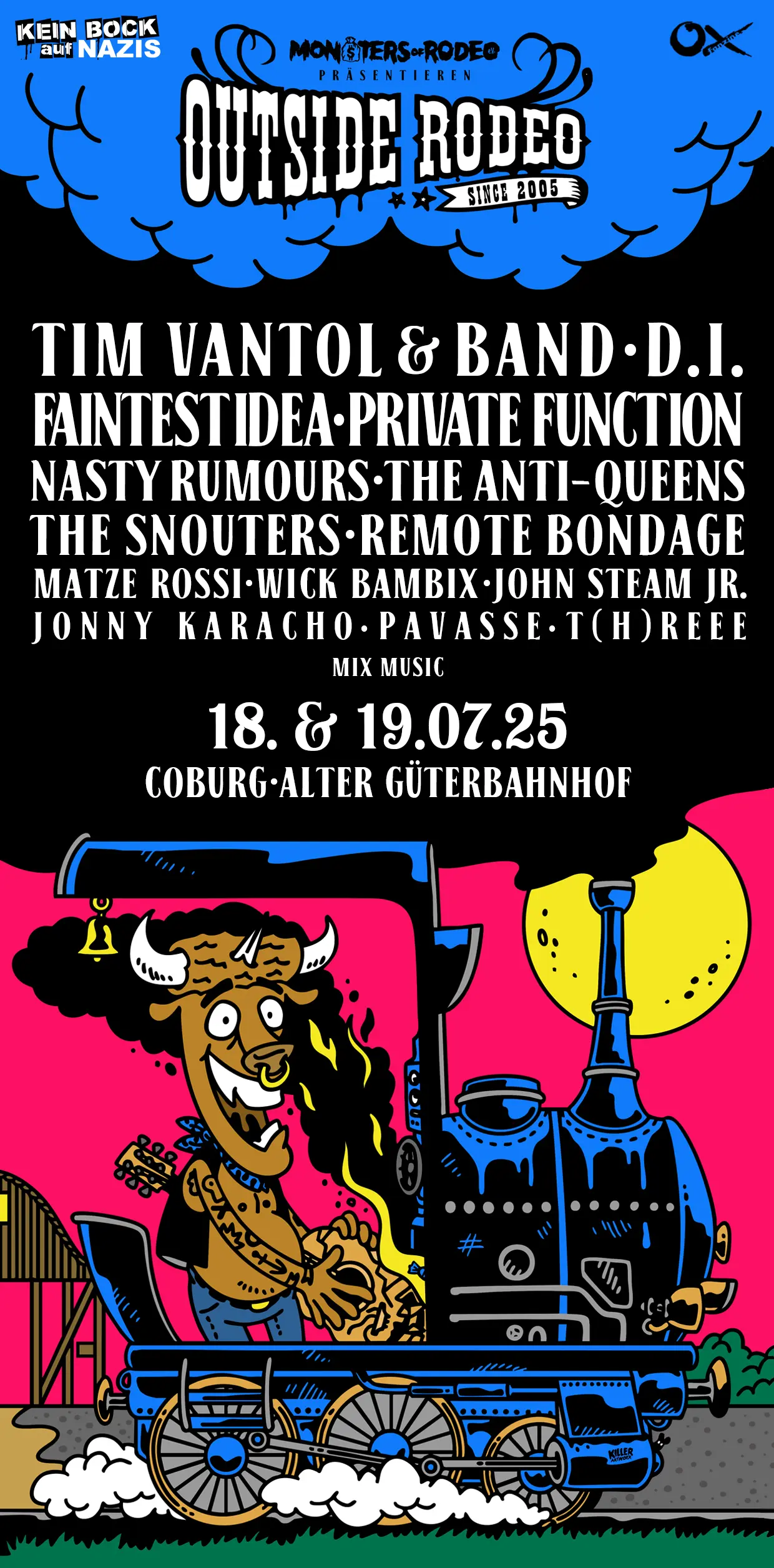 Outside Rodeo Lineup 2025